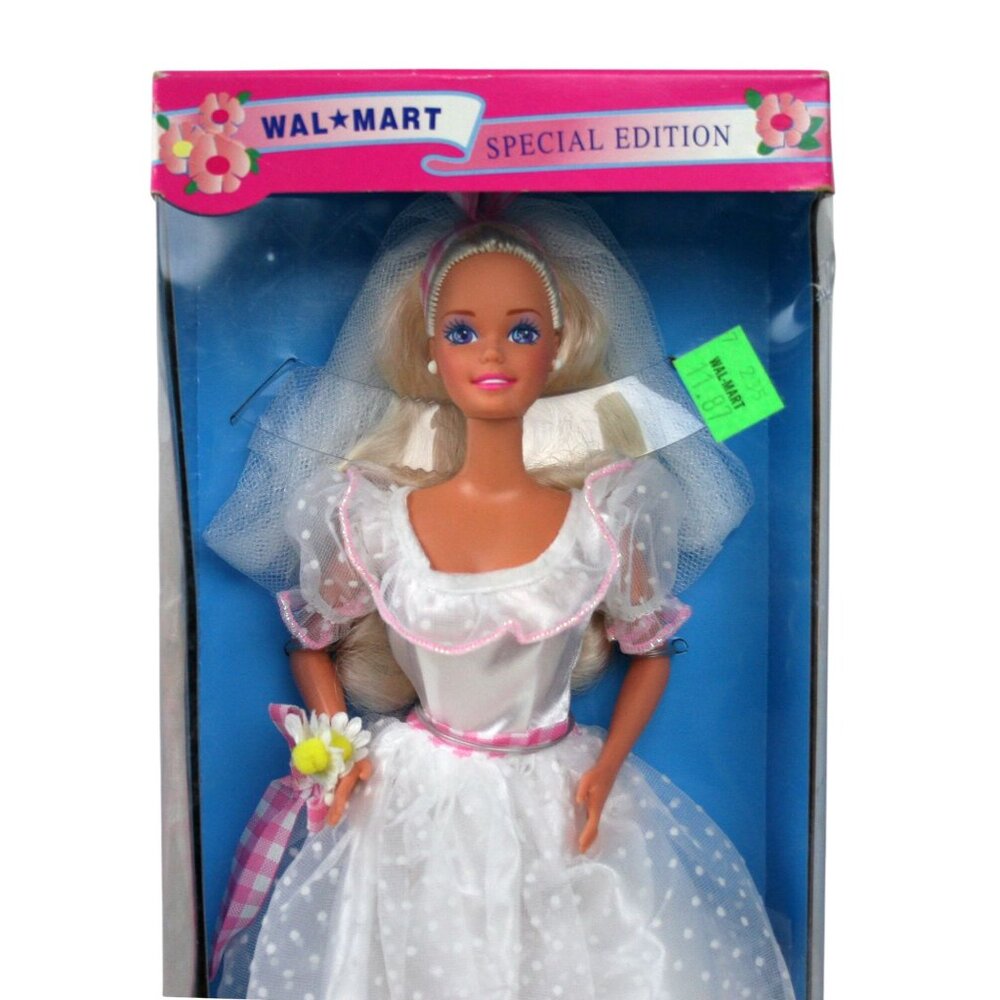 Mattel Barbie Country Bride 1994 Wal-Mart Special Edition #13614 - Picture 3 of 8